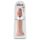King Cock 14 - dildo mare ventuzat, natur, 36 cm