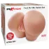 Pipedream - Fuck Me Silly Bubble Butt - masturbator pentru fund (culoare naturală a pielii)