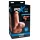 PDX Reach Around - masturbator 2în1 și extensie penis - silicon natur