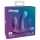Extaz total 3Some - vibrator triplă reîncărcabil, control radio (mov)