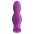 Extaz total 3Some - vibrator triplă reîncărcabil, control radio (mov)