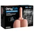 PDX Dirty Talk - popou realist torzo cu dildo - silicon, culoare naturală