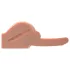 PDX Dirty Talk - popou realist torzo cu dildo - silicon, culoare naturală