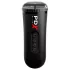 PDX Moto Blower - masturbator vibrator cu aspirație (negru)