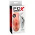 PDX - Masturbator dublu 2 în 1 realist - material moale - culoare naturală