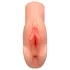 PDX - Masturbator dublu 2 în 1 realist - material moale - culoare naturală