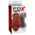 PDX Pick Your Pleasure - masturbator realist 2în1 (maro)