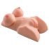 Pipedream DD - masturbator tors 2 în 1 vibrator - piele naturală
