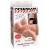 Pipedream DD - masturbator tors 2 în 1 vibrator - piele naturală