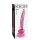 Icicles Nr. 86 - dildo din sticlă cu formă de penis (roz)