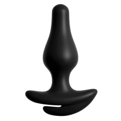 HOOKUP Plug - fund de dantelă cu dildo anal (negru)
