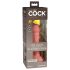 King Cock Elite 6 - dildo realistic cu ventuză (15cm) - natural