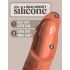 King Cock Elite 6 - dildo realist cu ventuză (15 cm) - întunecat