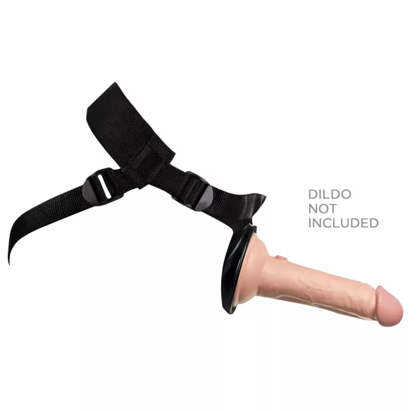 King Cock Elite Beginner's - strap-on pentru începători - negru
