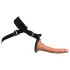 King Cock Elite Comfy - dildo cu ham pentru strap-on - culoare natur închis