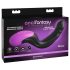 Anal Fantasy - vibrator prostată pulsator - silicon negru