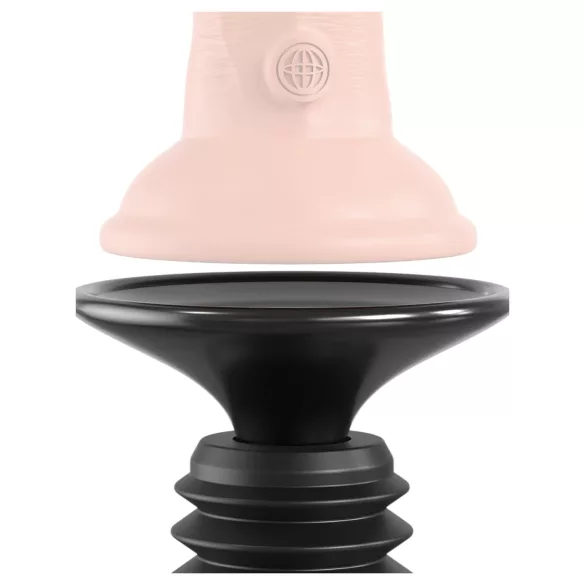 Fetish Fantasy - dispozitiv de penetrare Body Dock - adaptor push - negru