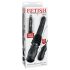 Fetish - vibrator cu mișcare de împingere - negru