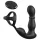 Pipedream Anal Fantasy Ass-Gasm - vibrator anal cu cap rotativ și inel pentru penis (negru)