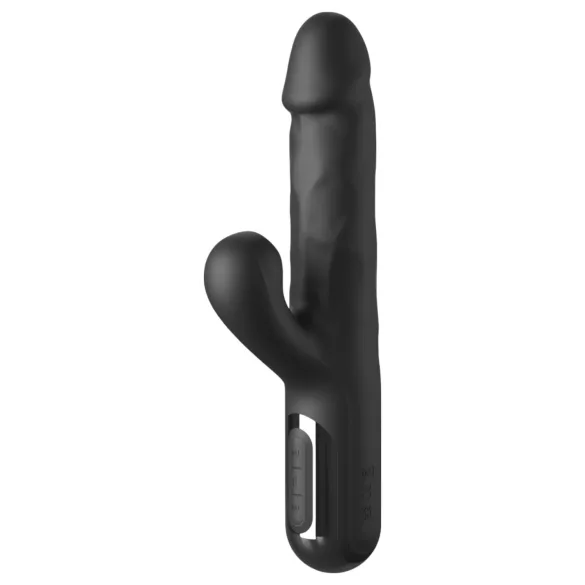 Fetish - Vibrator cu 3 motoare pulsator - negru
