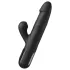 Fetish - Vibrator cu 3 motoare pulsator - negru