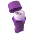 Fantasy For Her Lush Kiss Plush - stimulent clitoridian cu suflare și limbă (mov)