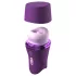 Fantasy For Her Lush Kiss Plush - stimulent clitoridian cu suflare și limbă (mov)