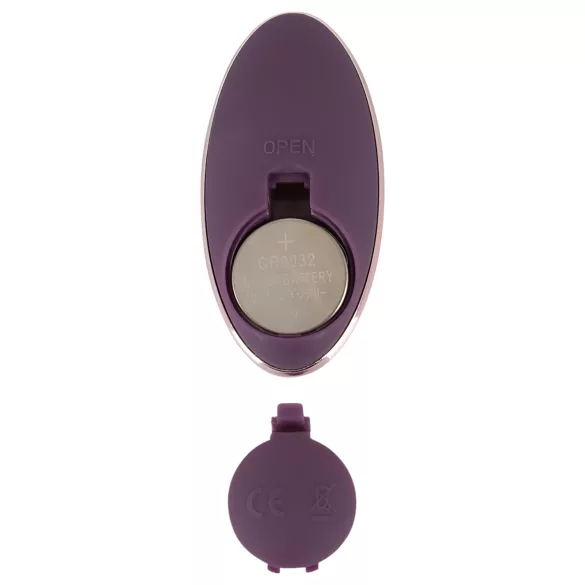 Javida - ou vibrator cu telecomandă - pulsații - mov