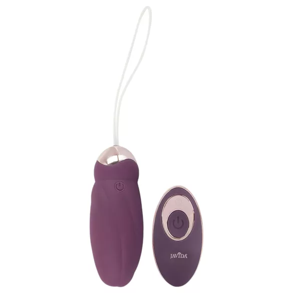 Javida - ou vibrator cu bile rotative, radio, purtabil (mov)