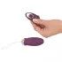 Javida - ou vibrator cu bile rotative, radio, purtabil (mov)