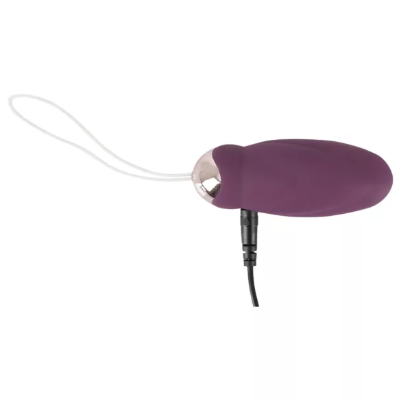 Javida - ou vibrator cu bile rotative, radio, purtabil (mov)