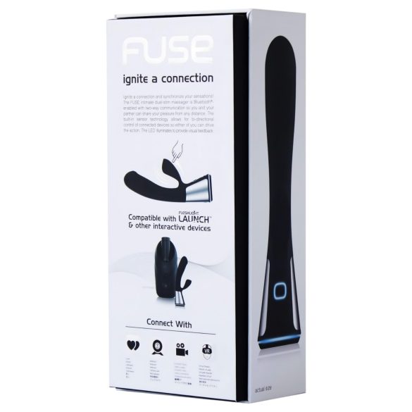 Fleshlight OHMIBOD Kiiroo - Vibrator inteligent cu braț pentru clitoris (negru)