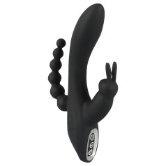   SMILE Triple - vibratoare triple reîncărcabil, waterproof, negru