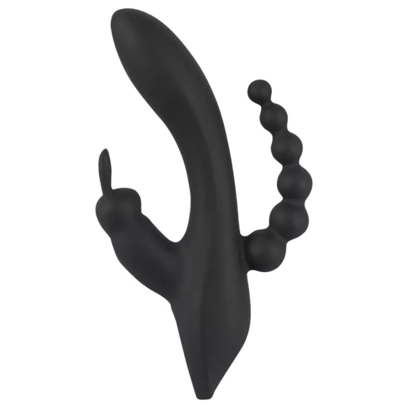 SMILE Triple - vibratoare triple reîncărcabil, waterproof, negru
