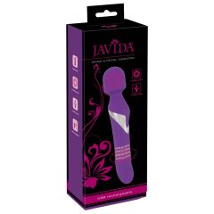 Javida Wand & Pearl - Vibrator masaj 2in1 (mov)