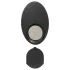 ANOS - vibrator anal cu bile rotative - negru