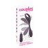 Couples Choice - vibrator dublu cu telecomandă, reîncărcabil - mov