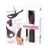 Couples Choice - vibrator dublu cu telecomandă, reîncărcabil - mov