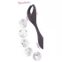 Couples Choice - vibrator dublu cu telecomandă, reîncărcabil - mov