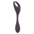 Couples Choice - vibrator dublu cu telecomandă, reîncărcabil - mov