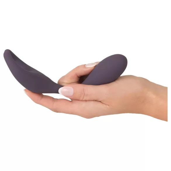Couples Choice - vibrator dublu cu telecomandă, reîncărcabil - mov