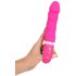 SMILE Soft - vibrator încălzitor reîncărcabil - silicon roz