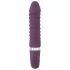 SMILE Soft - vibrator reîncărcabil cu încălzire - silicon mov