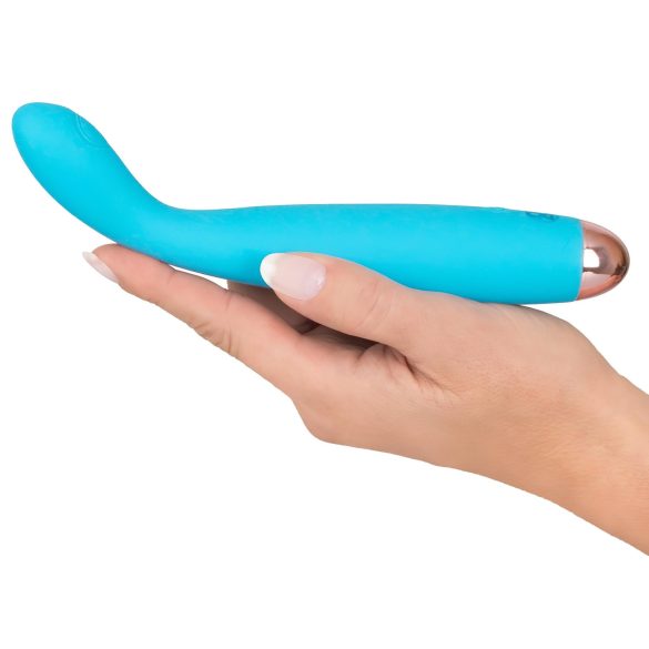 Cuties Mini - vibrator pentru punctul G reîncărcabil, rezistent la apă, turcoaz