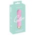 Cuties Mini - vibrator spiral roz, reîncărcabil și rezistent la apă