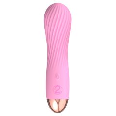   Cuties Mini - vibrator spirala, impermeabil, cu acumulator (roz)