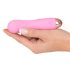 Cuties Mini - vibrator spiral roz, reîncărcabil și rezistent la apă