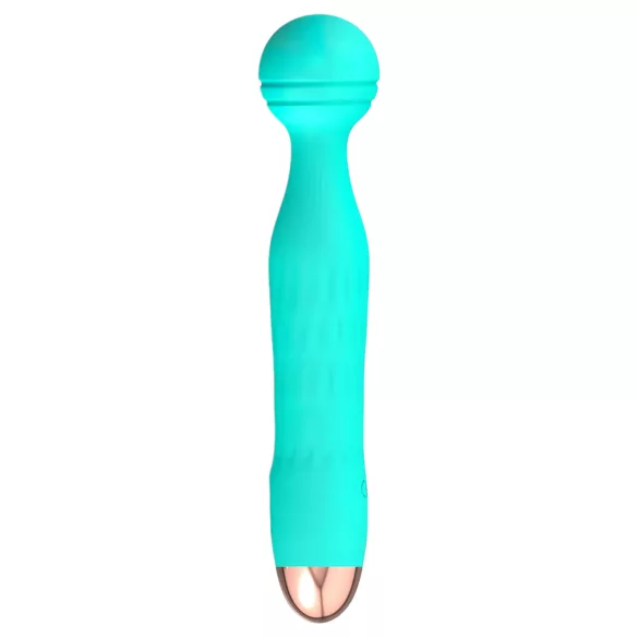Cuties Mini Wand - reîncărcabil, rezistent la apă, vibrator pentru masaj (verde)