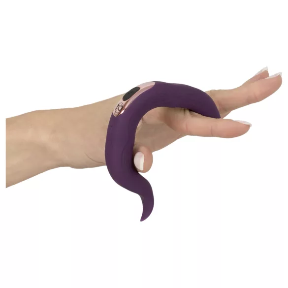 Couples Choice - inel penian vibrator cu 2 motoare, reîncărcabil, mov