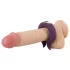 Couples Choice - inel penian vibrator cu 2 motoare, reîncărcabil, mov